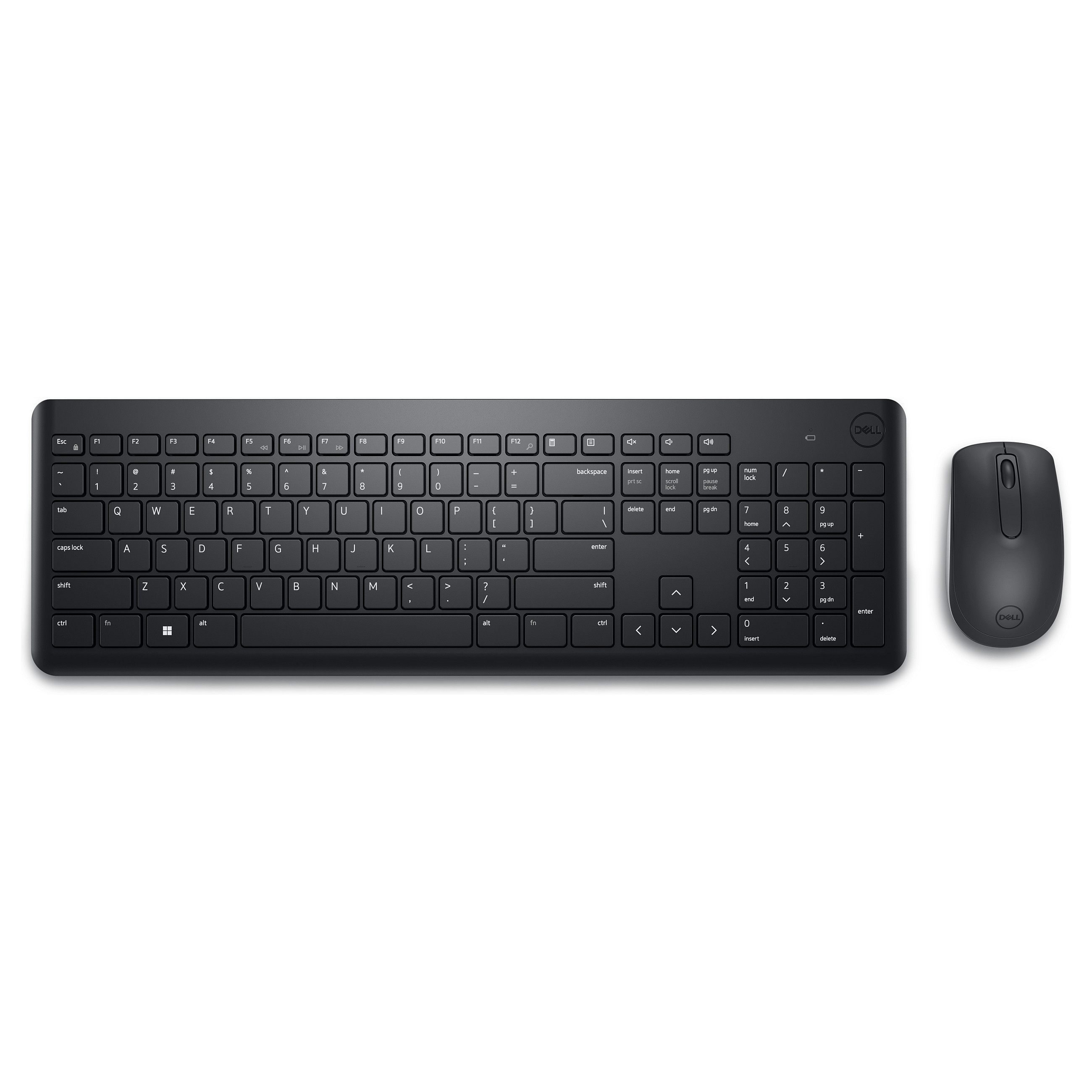 Combo (Tastierë & Maus) Dell Wireless – Zezë thumbnail 2