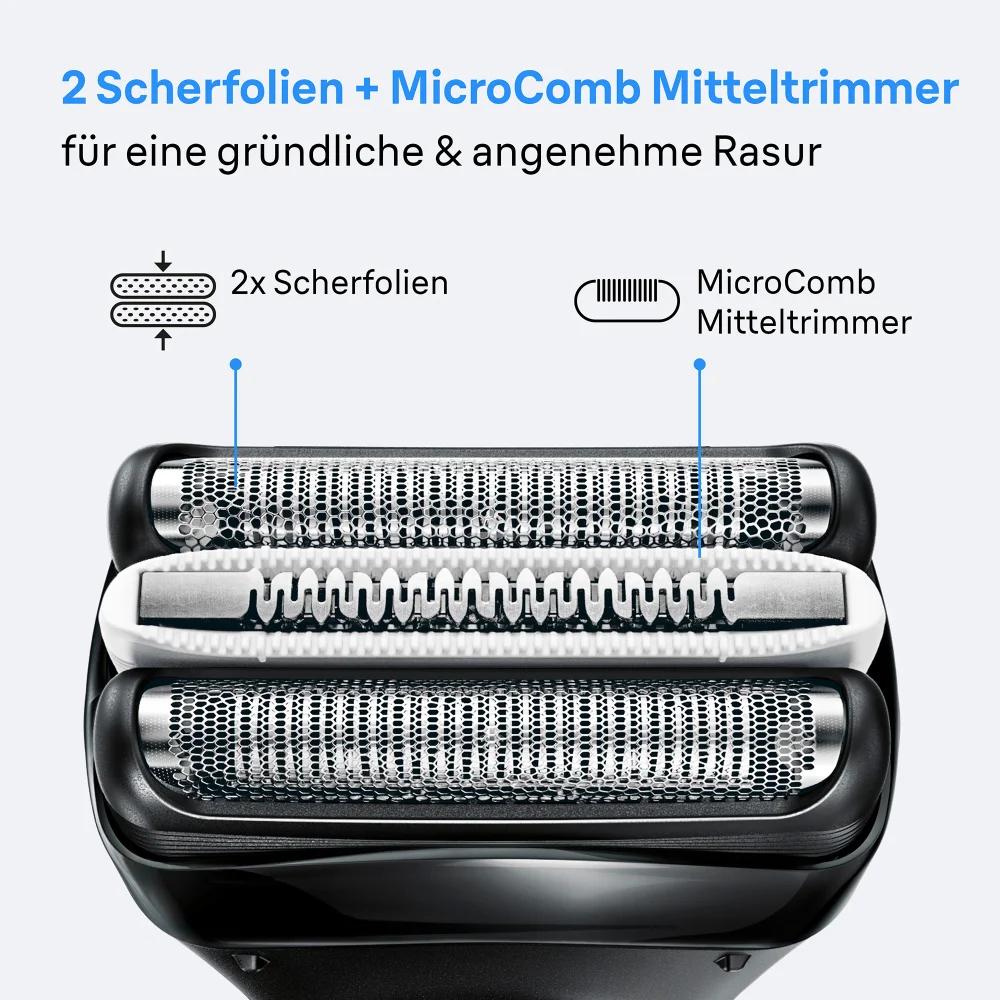 Kokë zëvendësuese për makinë rroje Braun Series 3 ProSkin 32B – Zezë 3