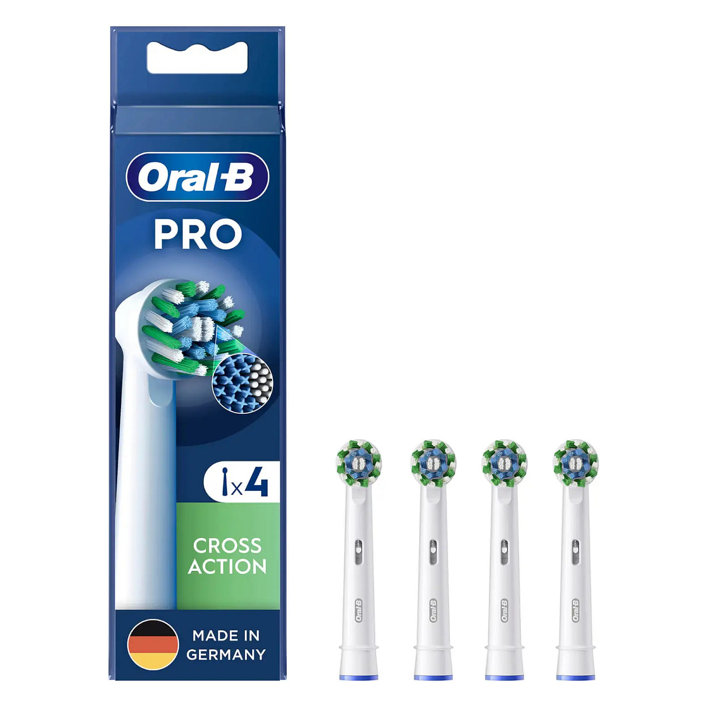 Oral-B Attachable toothbrush Pro Sensitive Clean / 015394 Multicoloured 4-Pack 4