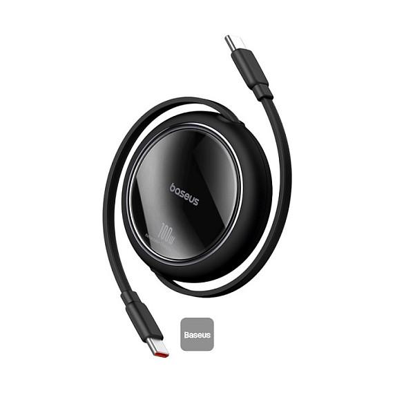 Kabllo USB Baseus Cafule CATKLF-CG1, USB-A në USB-C, 2m, USB 2.0, 2A, Quick Charge - Zezë/Hiri 3