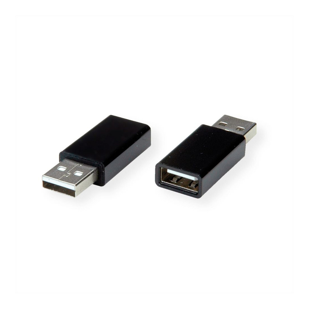 Adapter ROLINE 12.03.2991, USB 3.2 Gen 1, USB-A Femër në USB-A Femër, 5 Gbps - Zezë 4