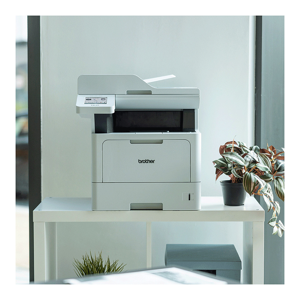 Printer Multifunksional Brother DCP‑L5510DW / 3‑in‑1 / 48ppm / Wi-Fi - Bardhë thumbnail 4