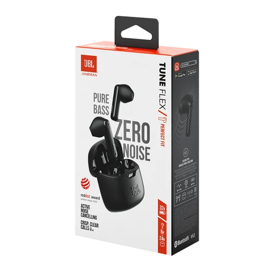 Kufje pa kabllo JBL Tune Flex / 12mm / ANC / Smart Ambient / 32H / Mikrofon / IPX4 - Zezë 6