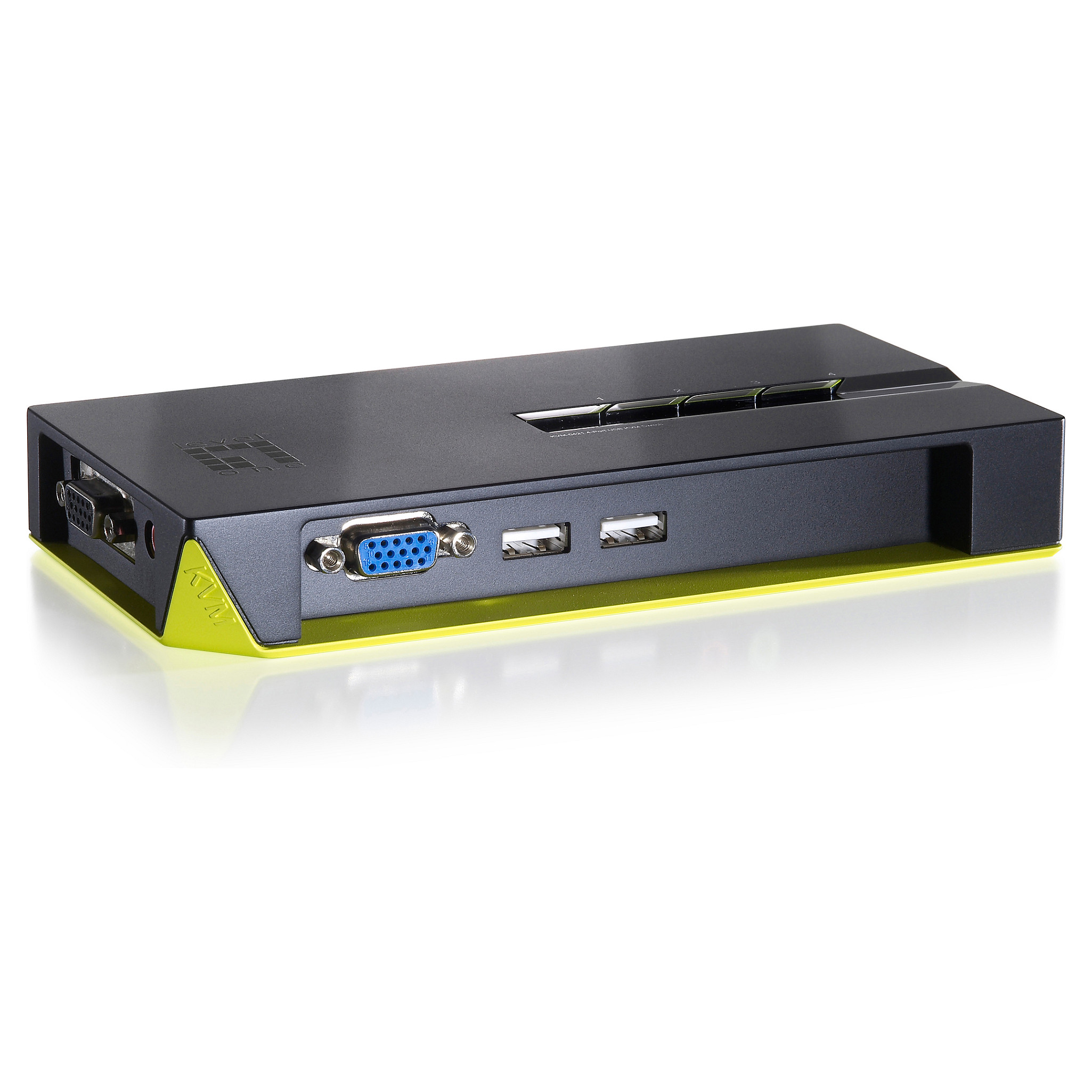 LevelOne KVM Switch / 4-Port VGA + 2x USB