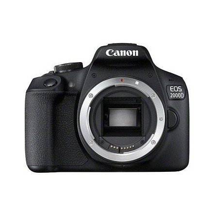 Kamerë DSLR Canon EOS 2000D / 24.1MP / EF-S 18-55mm F3.5-5.6 III / Full HD / Wi-Fi / NFC - Zezë 2
