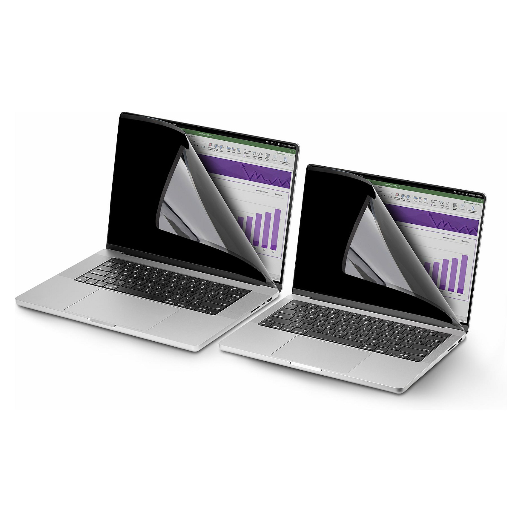 Mbrojtës të Ekranit StarTech.com 133T6-PRIVACY-SCREEN, 13.3", 16:10, Privacy Filter, Touch, Flip-Up, Anti-Glare, Blue Light Filter - Zezë 5