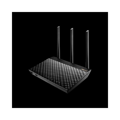 ASUS, RT-AC1900U, Ruter, Wi-Fi 5, AC1900, Dual-Band, 1× Gigabit WAN + 4× Gigabit LAN, AiMesh, 1× USB 3.0 + 1× USB 2.0, Zi 7