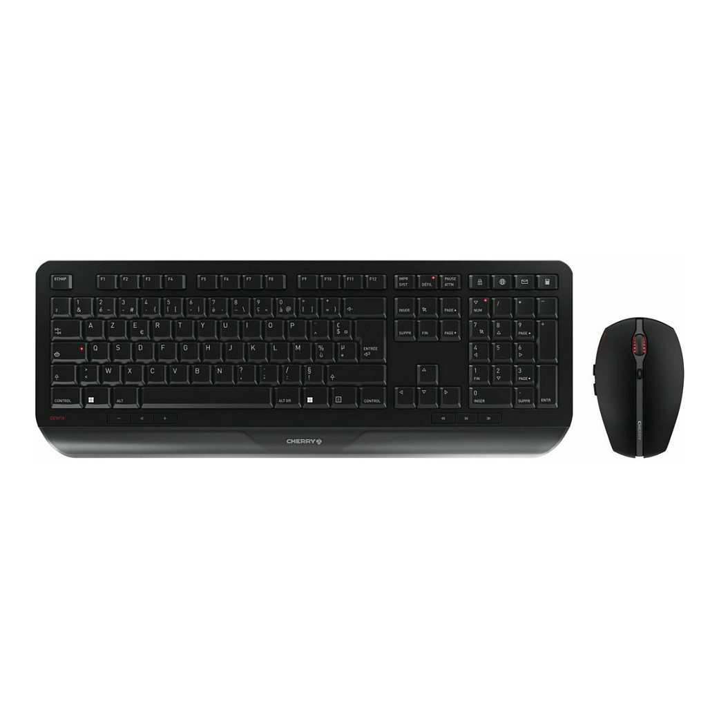 Combo (Tastierë & Maus) Cherry GENTIX Wireless [FR] – Zezë