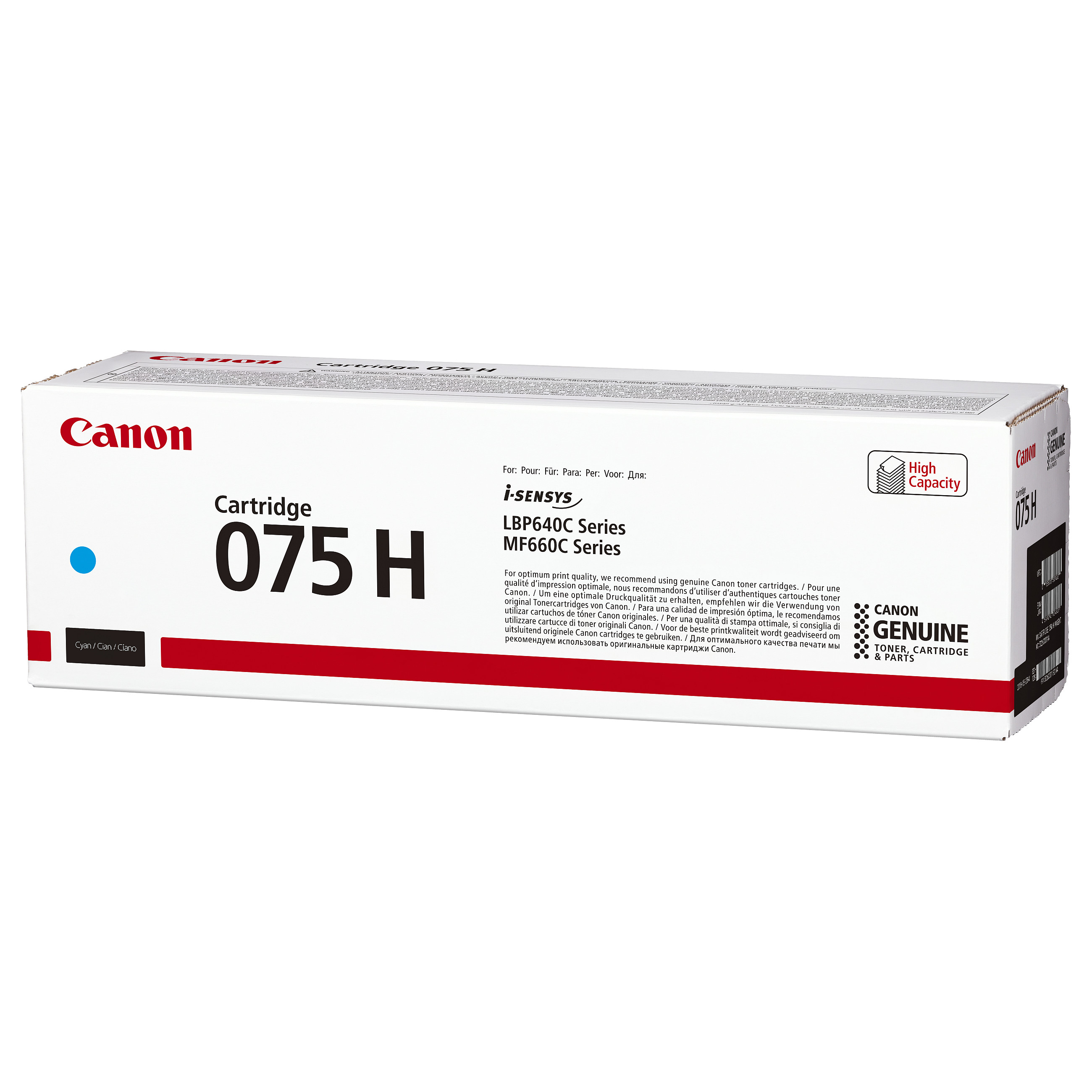 Toner Canon 075H, 2,500 faqe - Blu thumbnail 2