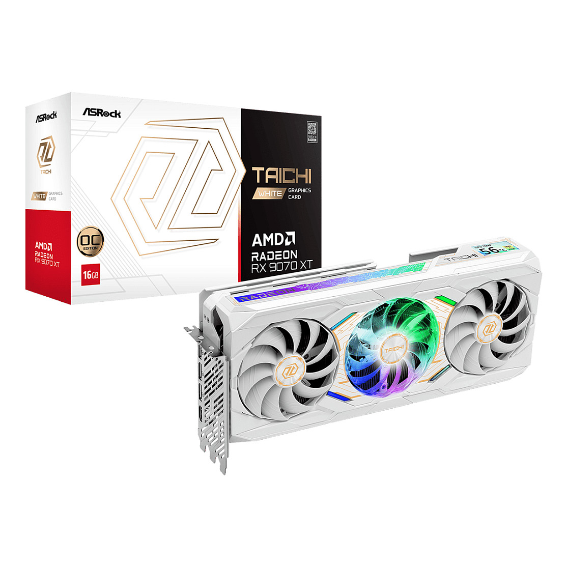Kartelë Grafike AMD AsRock RX 9070 XT 16GB TCW / DDR6 / 3 Fan
