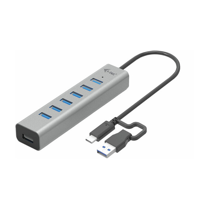 Hub D I-TEC USB-C CHARGING, 7 porte