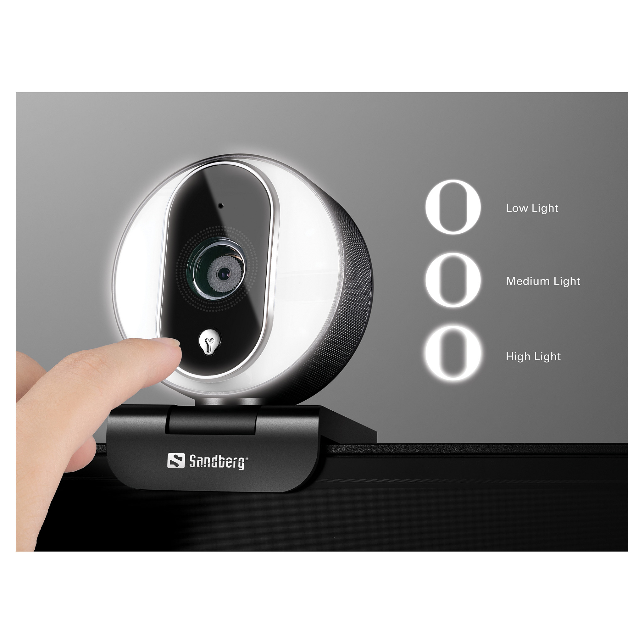 Webcam Sandberg Streamer USB Webcam Pro / 134-12 / Full HD 1080p / USB 2.0 / 2MP / 80° – Zezë 4