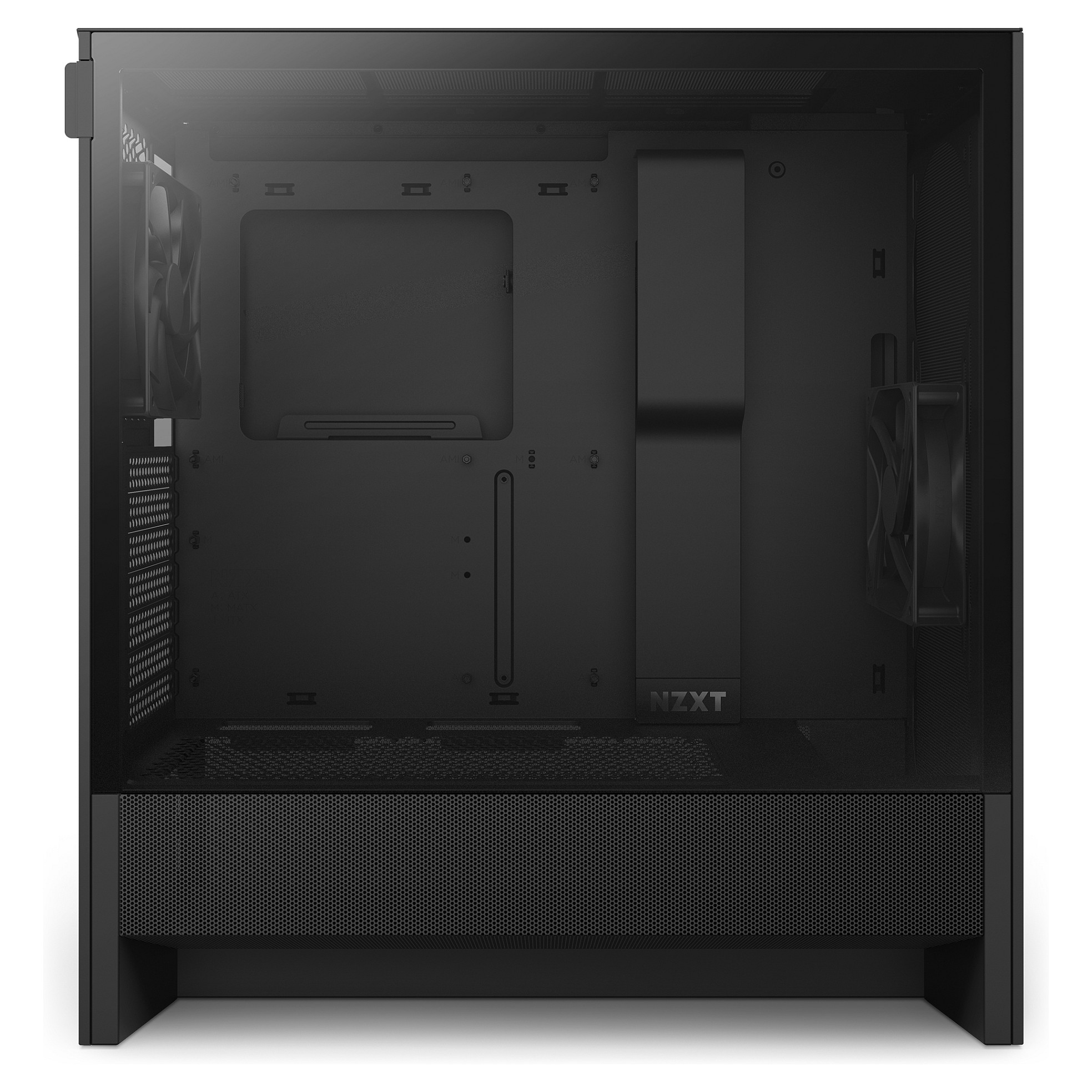 Kasë NZXT H5 Flow CC-H52FB-01 -Zezë thumbnail 3