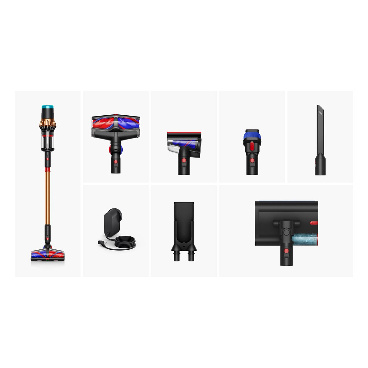 Fshesë me vakum Dyson V16 Piston Animal Submarine Steel Vacuum Cleaner 900W - Matte Black/Copper thumbnail 2