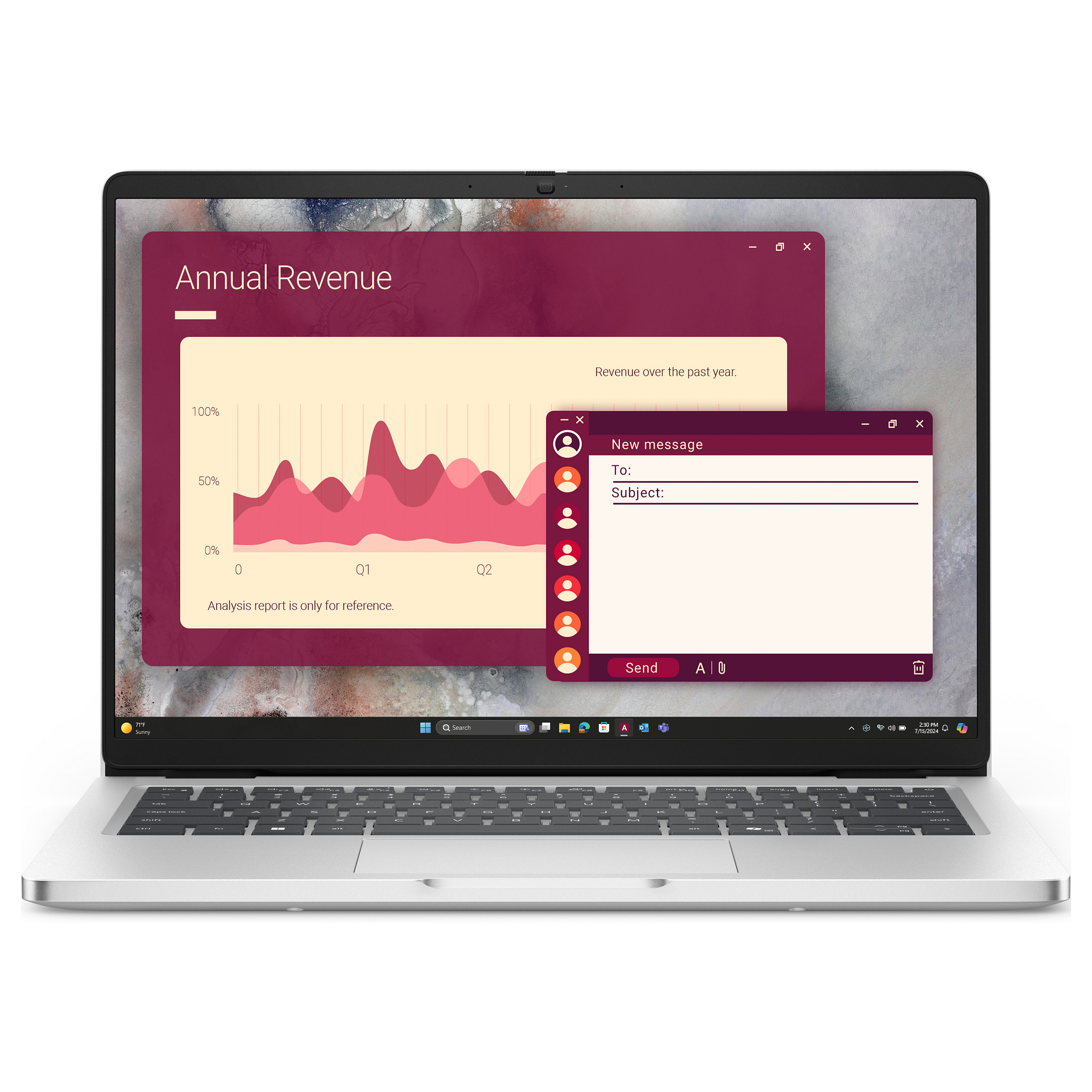 Laptop Dell Pro 14 PC14250 / Ultra 7 255U / 16GB DDR5 / 512GB / 14" Full HD+ IPS 60Hz / Intel Graphics / DE - Platinum