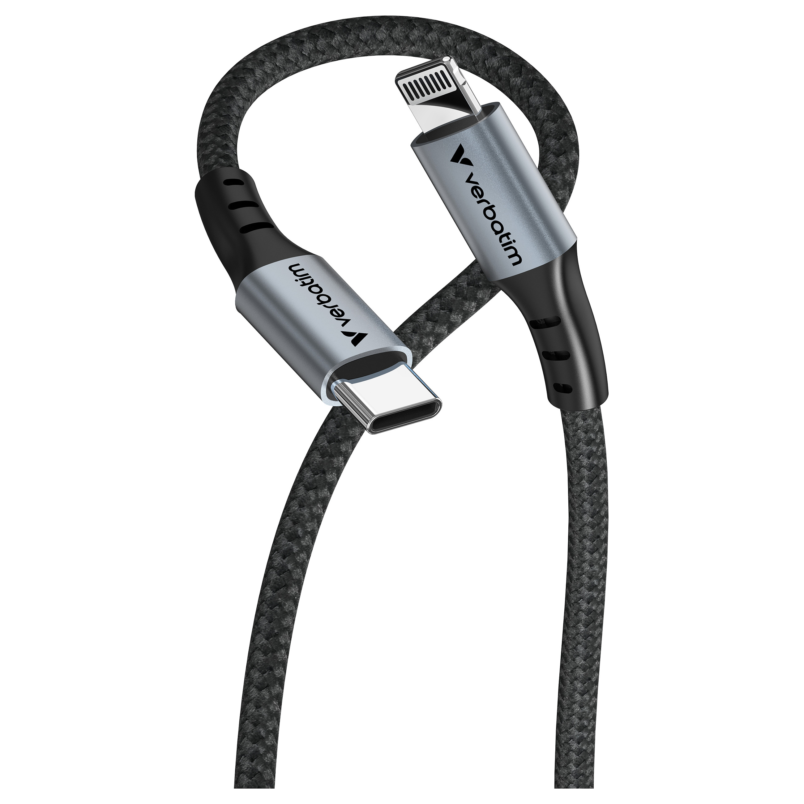 Kabllo USB Verbatim 31848, USB-C në USB-C, 1.2 m, 100 W, ekran për fuqinë e karikimit - Zezë 8