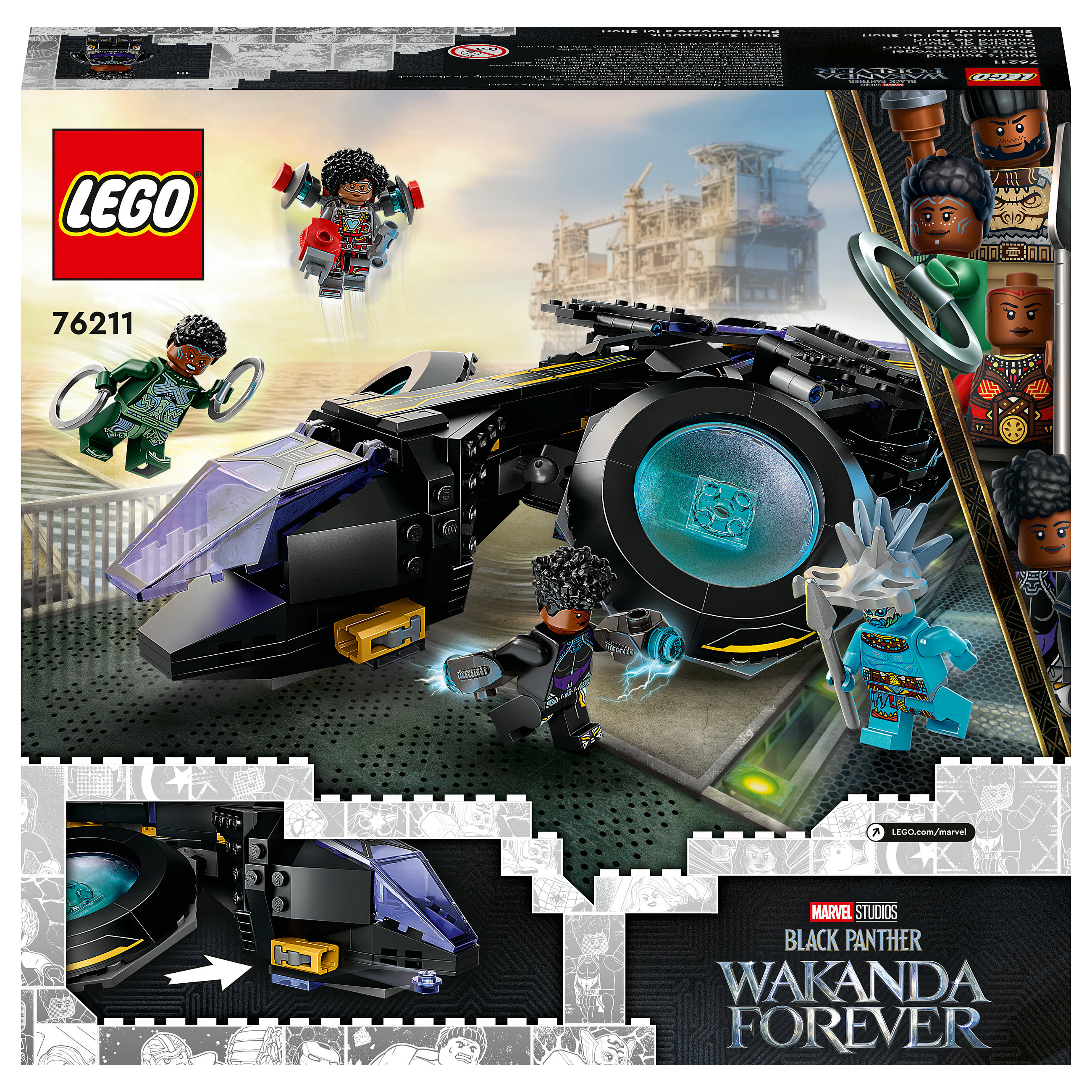 LEGO Marvel - Shuri’s Sunbird thumbnail 6