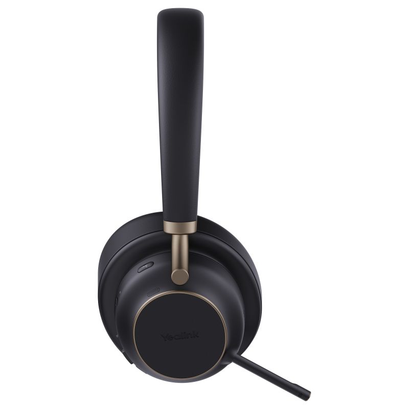 Kufje pa kabllo Yealink BH76 Plus UC, On-Ear, Bluetooth 5.3 + USB-C/A, ANC, 285g - Zezë 3