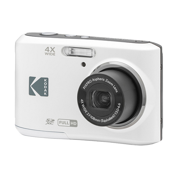 Kamerë digjitale Kodak PIXPRO FZ45, 16MP, 4x Optical Zoom, 27mm, 2.7", Full HD 1080p – Bardhë 2