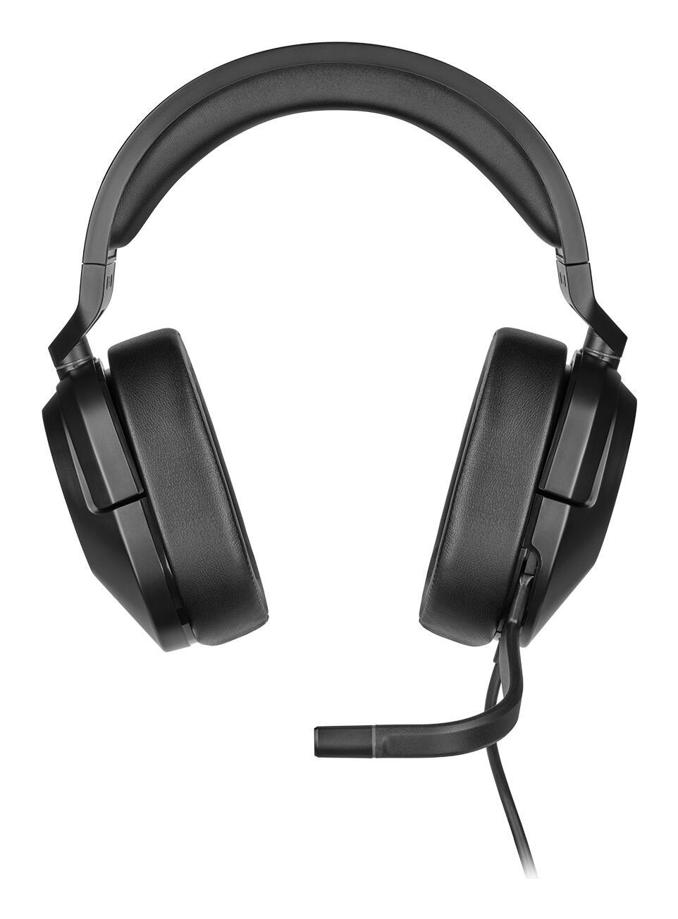 Kufje Gaming Corsair HS55B / Wired / 3.5mm / Driverë 50mm / Mikrofon Flip-to-Mute - Zezë 2