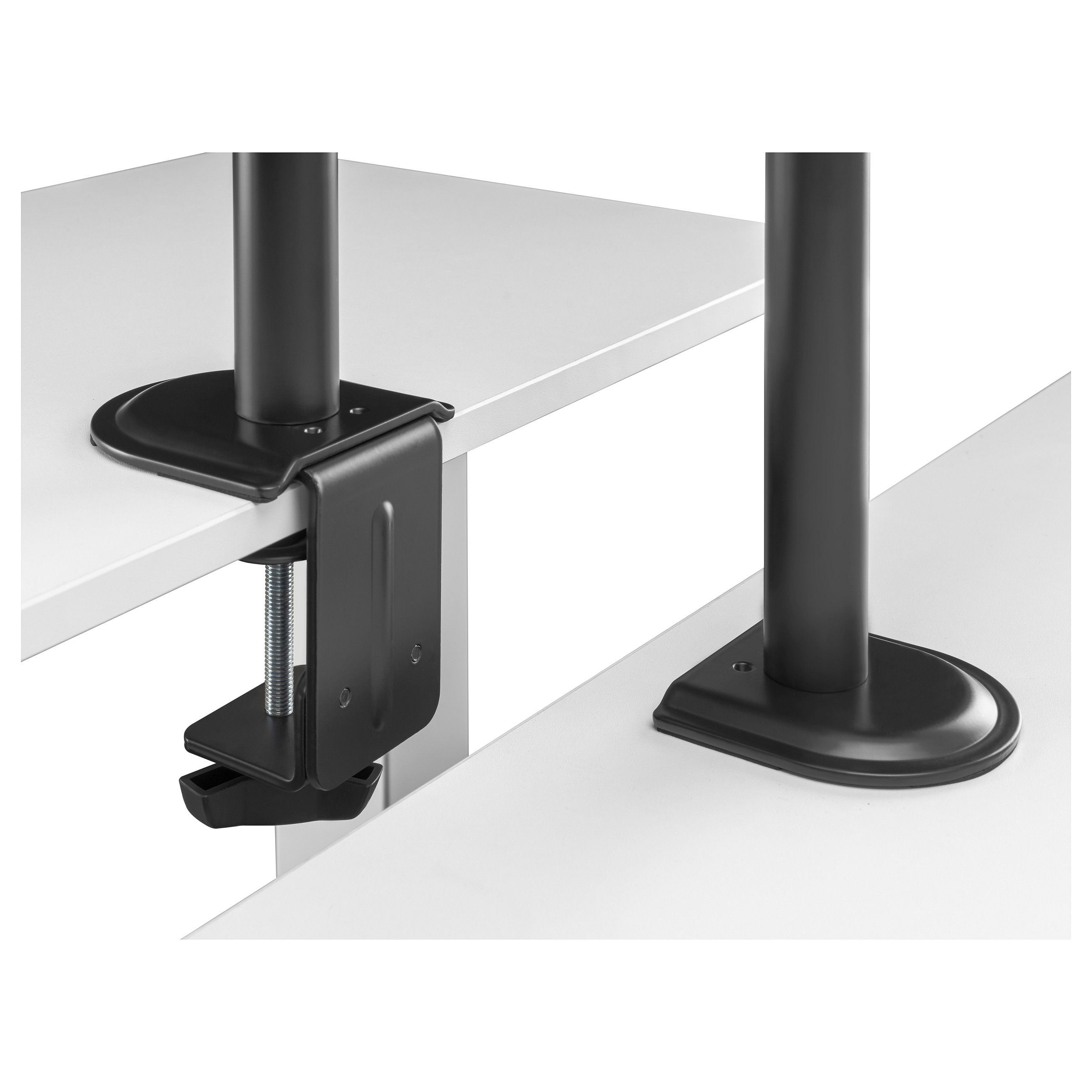 Mbajtëse për Monitor Equip 650157 / 2 Monitorë / 17–32" / deri 9kg për Monitor / VESA 75x75 & 100x100 / Full Motion / Rotacion 360° - Zezë 8
