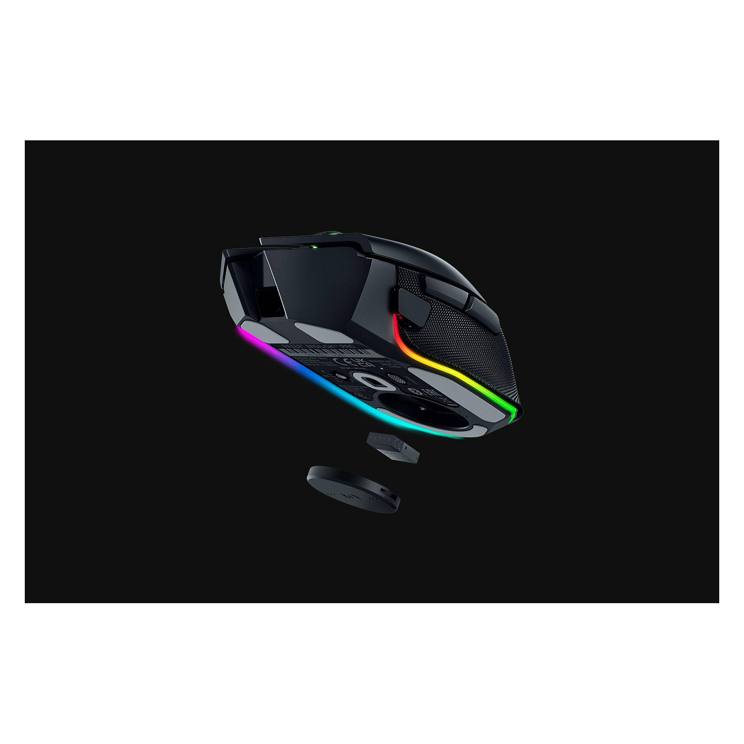 Modul Karikimi pa Kabllo Razer Wireless Charging Puck, për Basilisk V3 Pro, Cobra Pro, Naga V2 Pro – Zezë 7