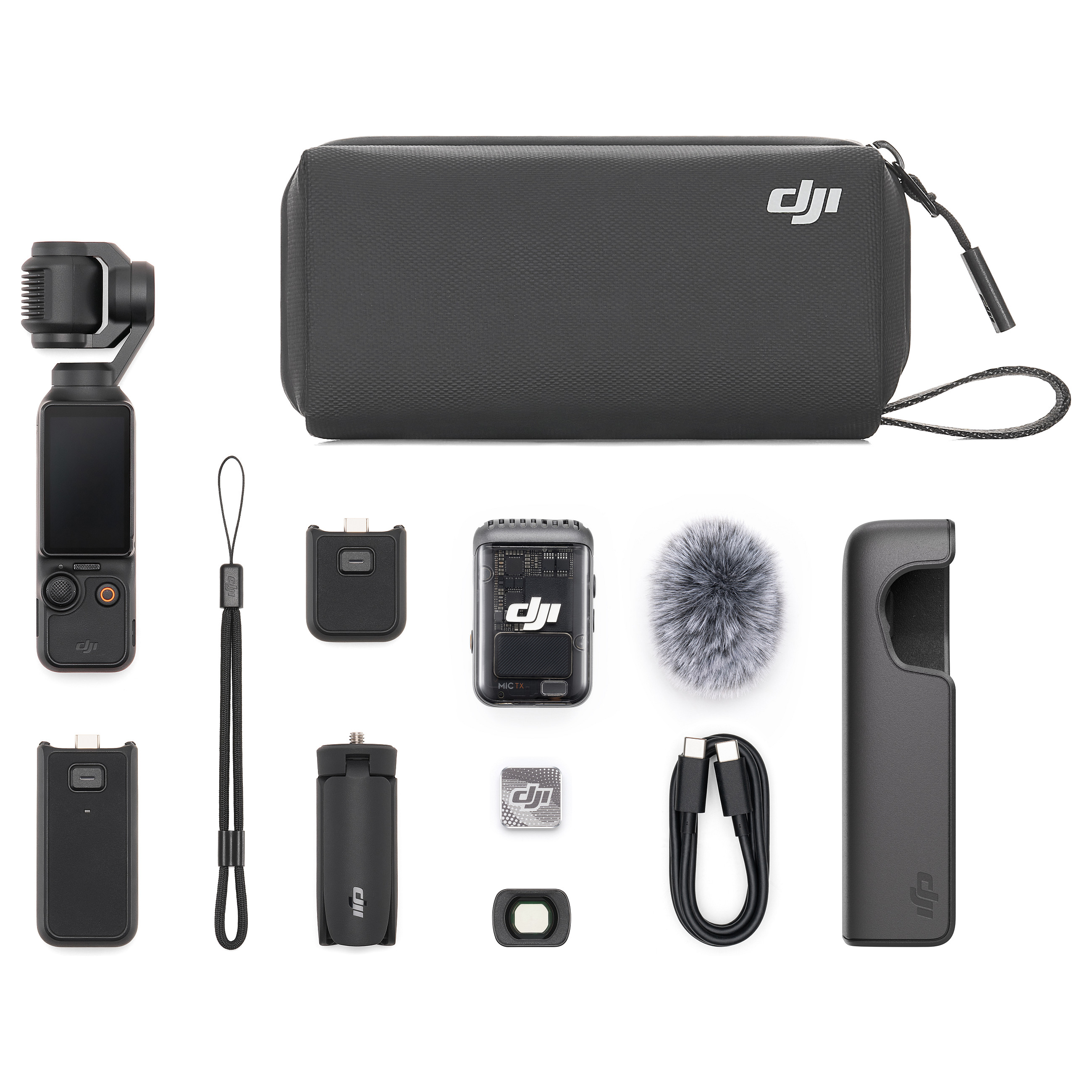 Stabilizues DJI Osmo Pocket 3 Creator Combo, 3-Aksësh, 1" CMOS, 4K, 120fps - Zezë 9