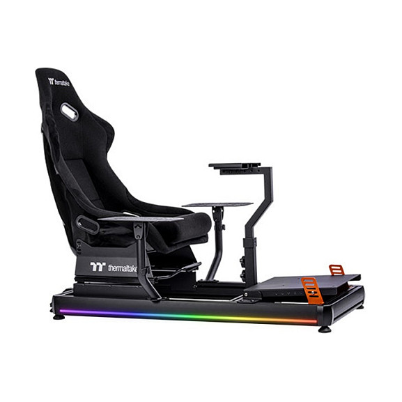 Karrige Gaming Thermaltake GF500 Flight Simulator Cockpit e zezë