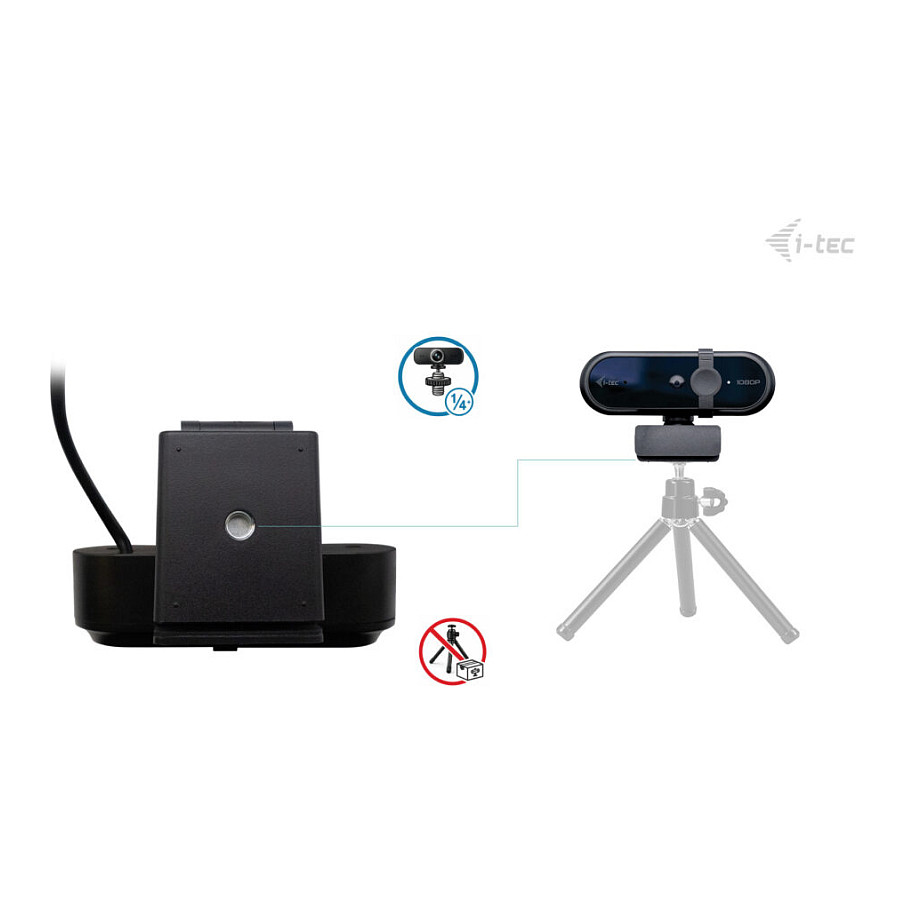 Webcam I‑TEC SOLOMON 100 / 1080p – Zezë 6