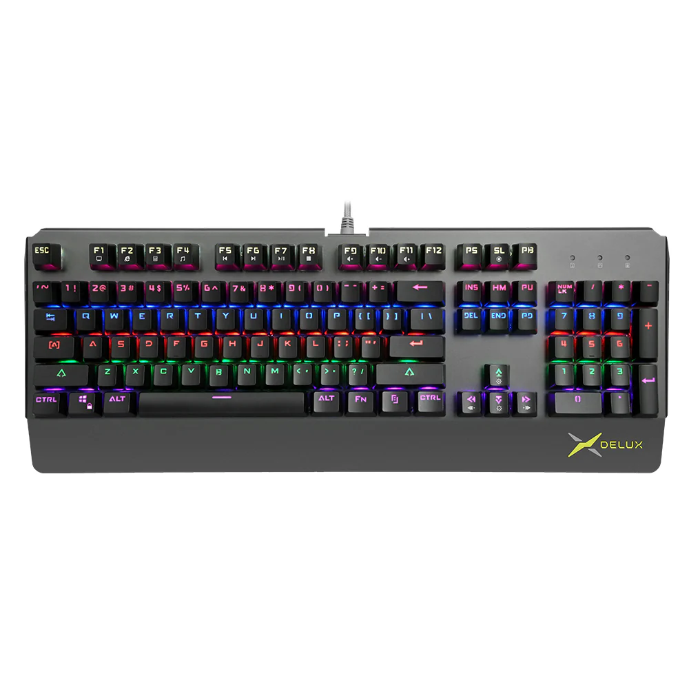Tastierë Gaming Delux KM06 / Mekanike / RGB / Anti-Ghosting / E zezë 2