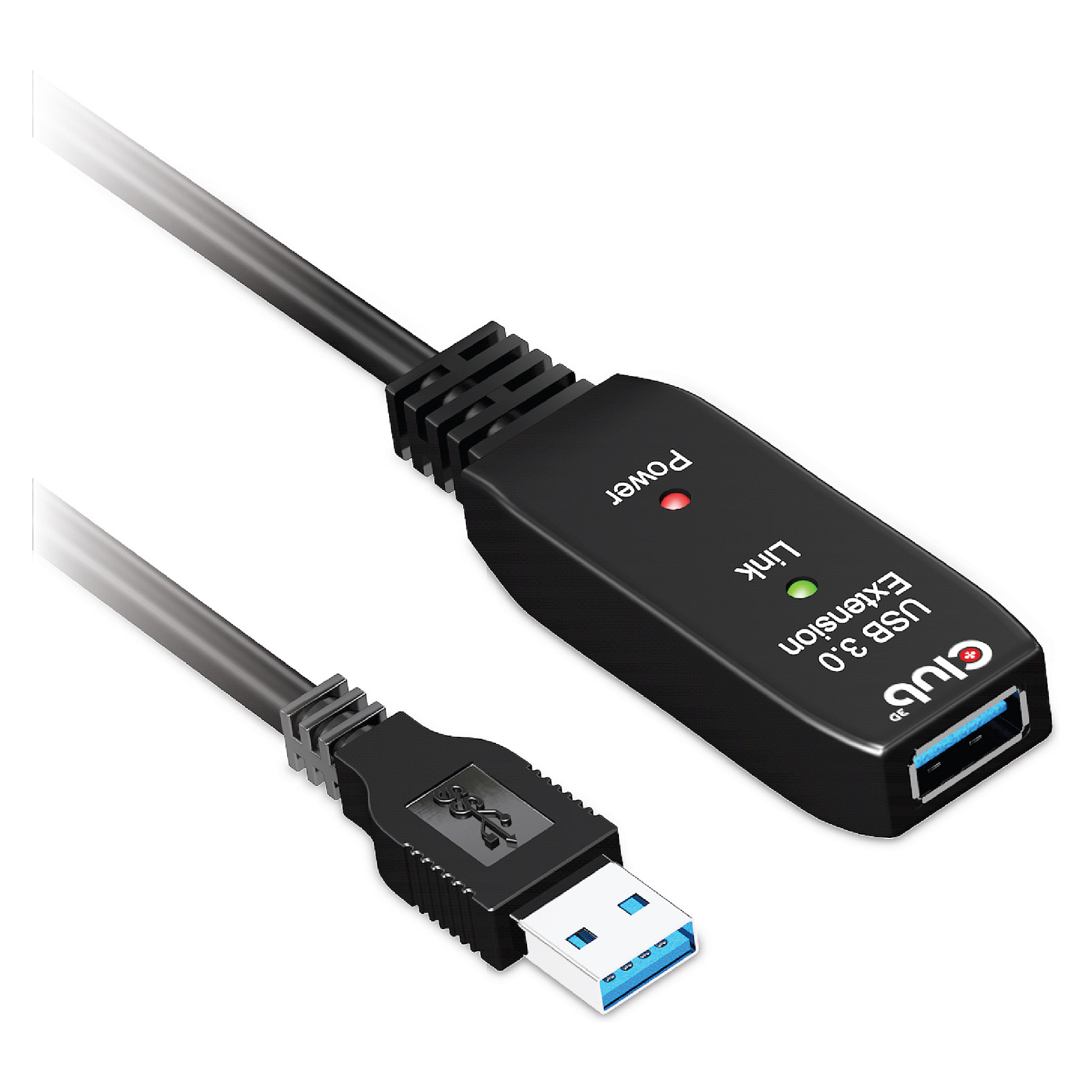 Kabllo USB CLUB3D CAC-1404, USB-A mashkull në USB-A femër, 5 m, USB 3.2 Gen 1, 5 Gbps, aktive - Zezë 7