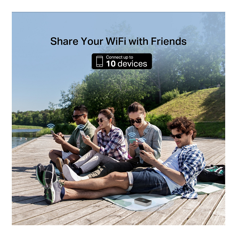 Mercusys MT115 4G LTE Cat 4 Mobile Wi-Fi 150Mbps Wi-Fi 6 287Mbps Nano SIM 2400mAh – E Zezë 6