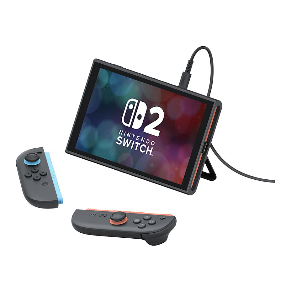 Konzolë Nintendo Switch 2 + Karta Mario World Set / e zezë 10
