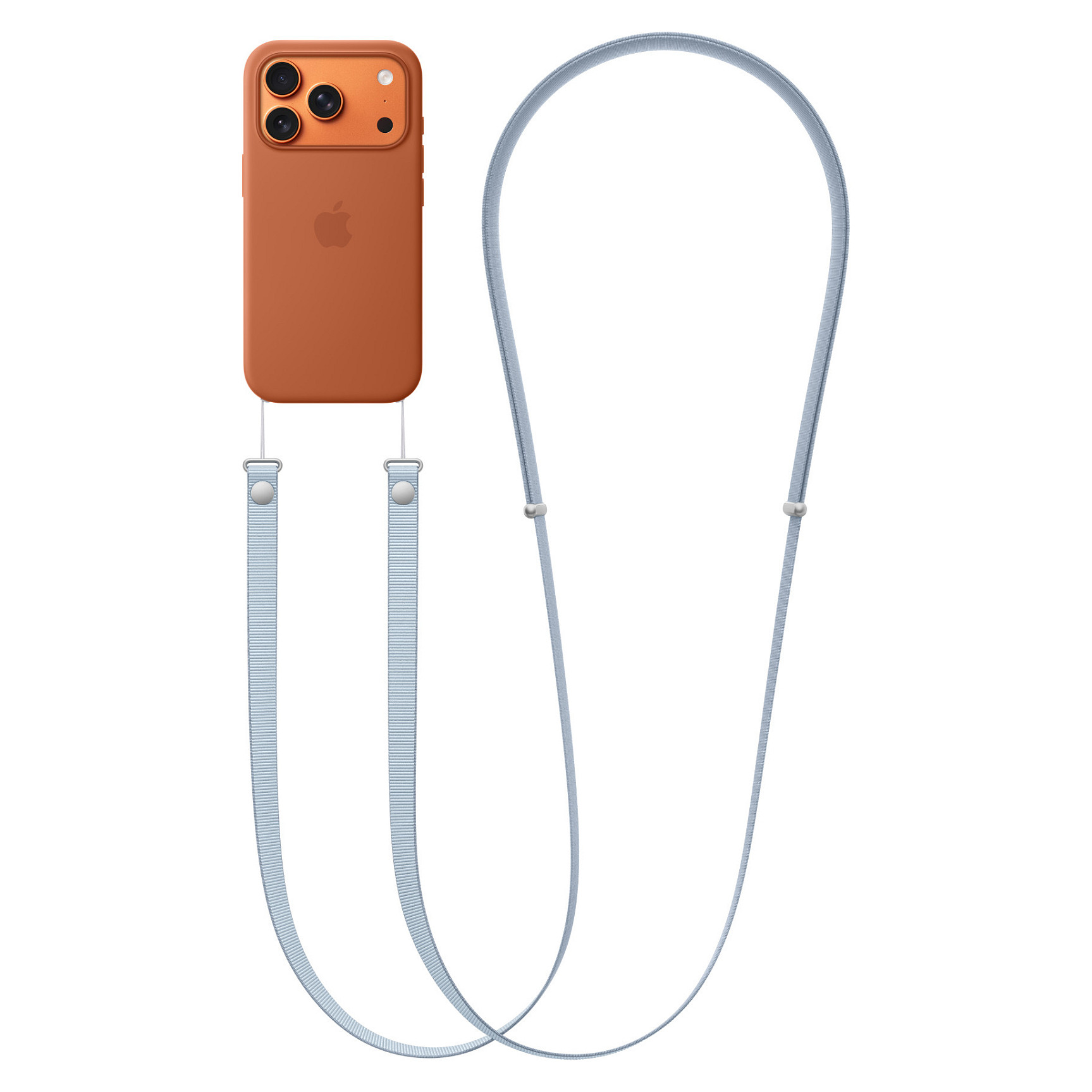 Apple Crossbody Strap – Light Blue thumbnail 2