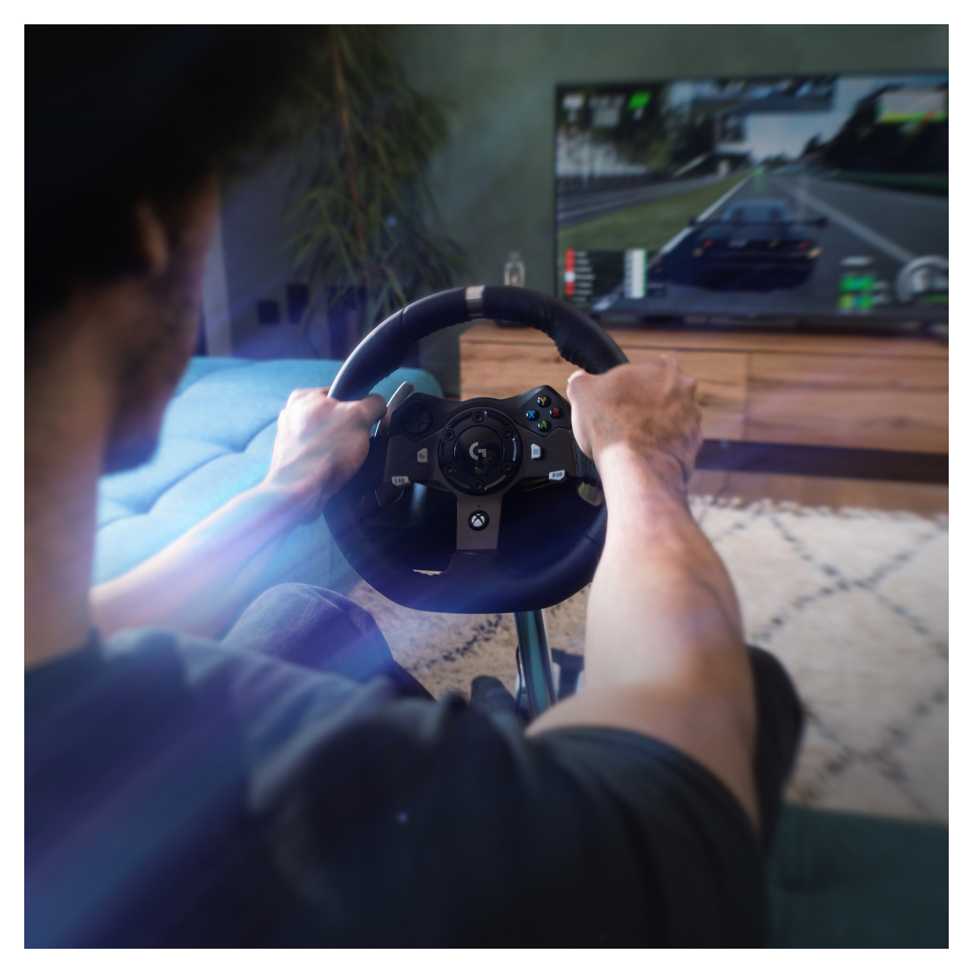 Timon dhe Pedale Logitech G920 Driving Force Wheel PC/Xbox One thumbnail 2
