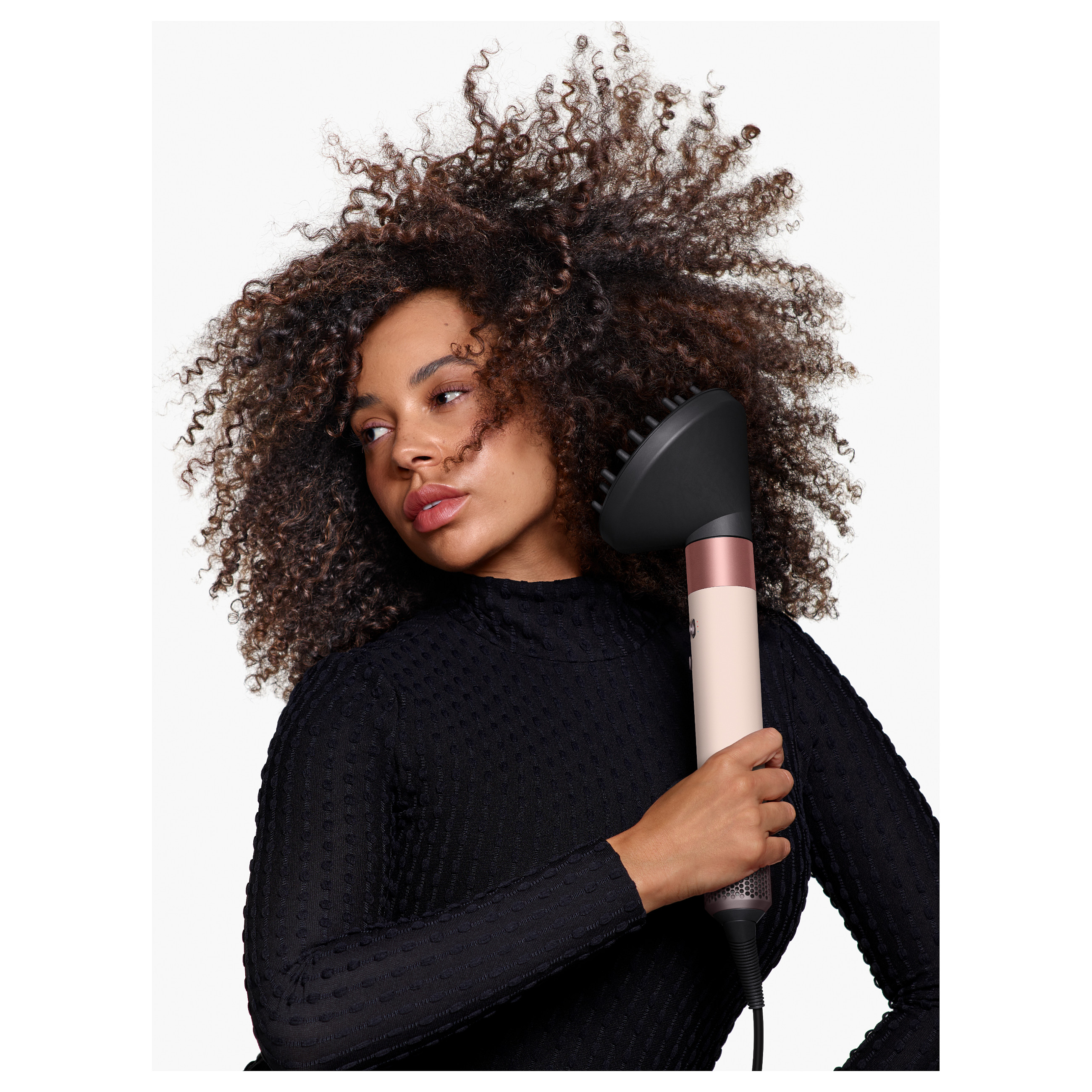 Stiluese për flokë Dyson Airwrap i.d., 1300 W, kabllo 2.675 m - Rozë/Ari 7