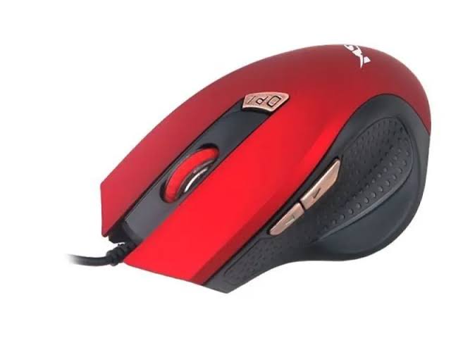 Maus me kabllo MS MSI FOCUS C116 - Kuqe thumbnail 2