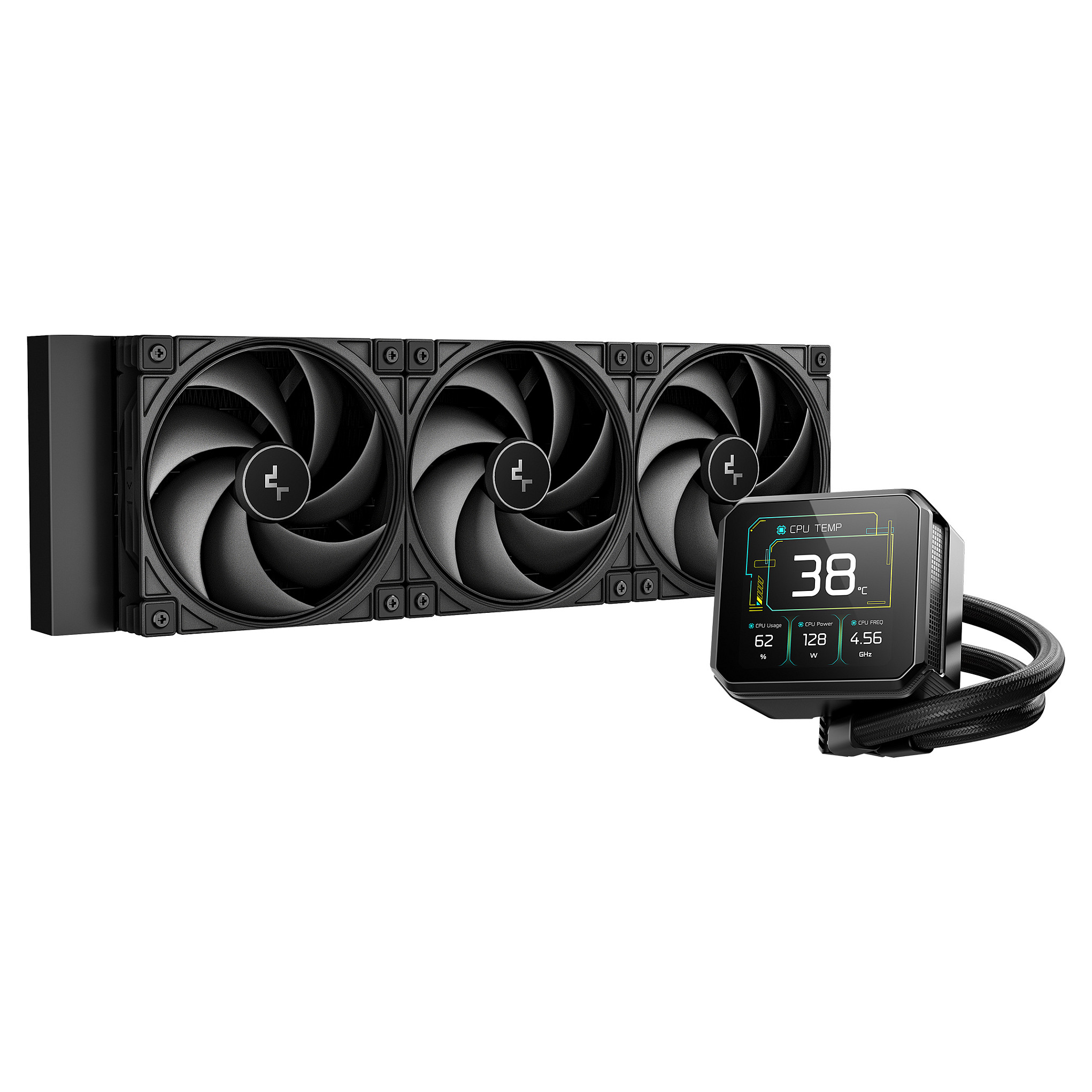 Ftohës për Procesor DeepCool Spartacus 360 / 360mm / AIO – Zezë