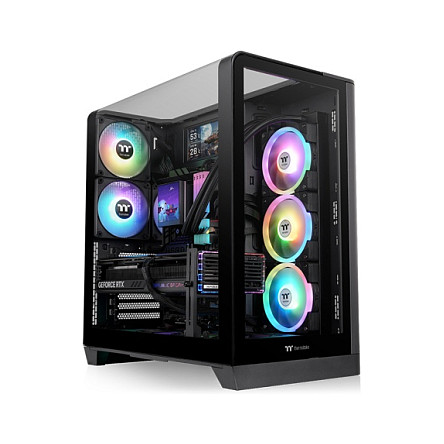 Kasë Midi Thermaltake View 390 TG – Zezë thumbnail 2