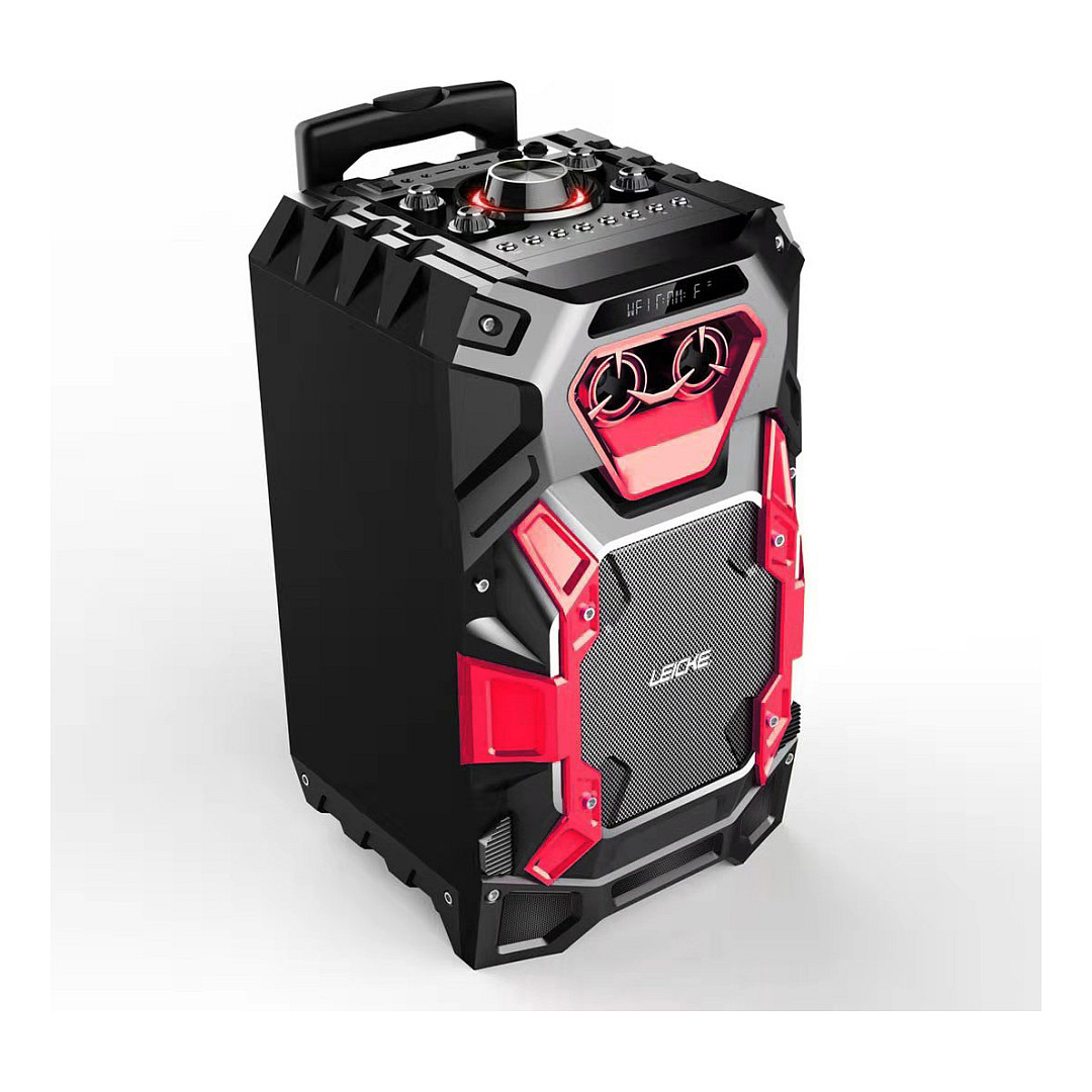 Altoparlant portativ LEICKE DJ ROXXX Pro, 50W RMS, 2 drejtime, Bluetooth, MicroSD - Zezë 3