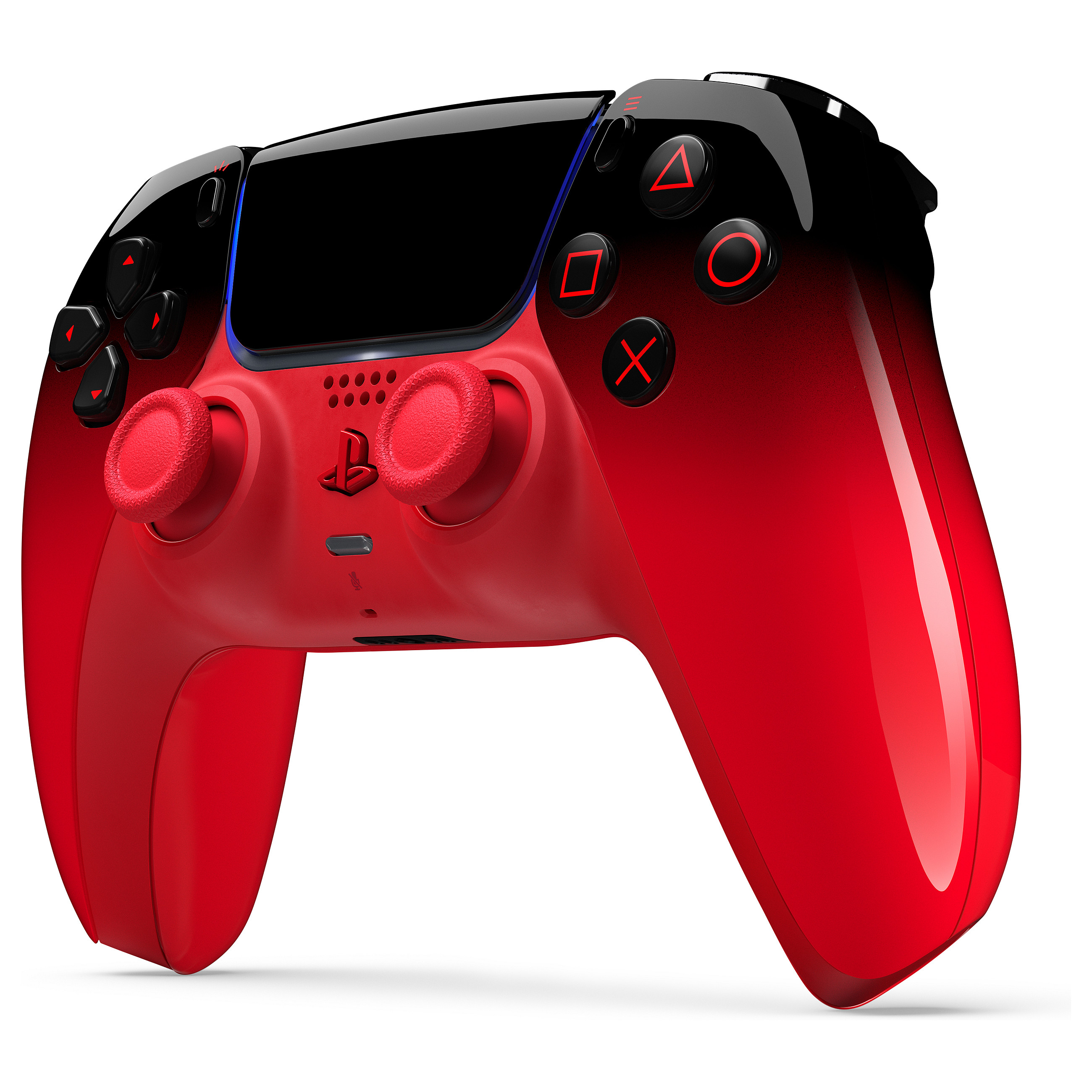 Kontroller Sony DualSense Hyperpop Techno Red / Wireless & Wired – Kuqe thumbnail 2