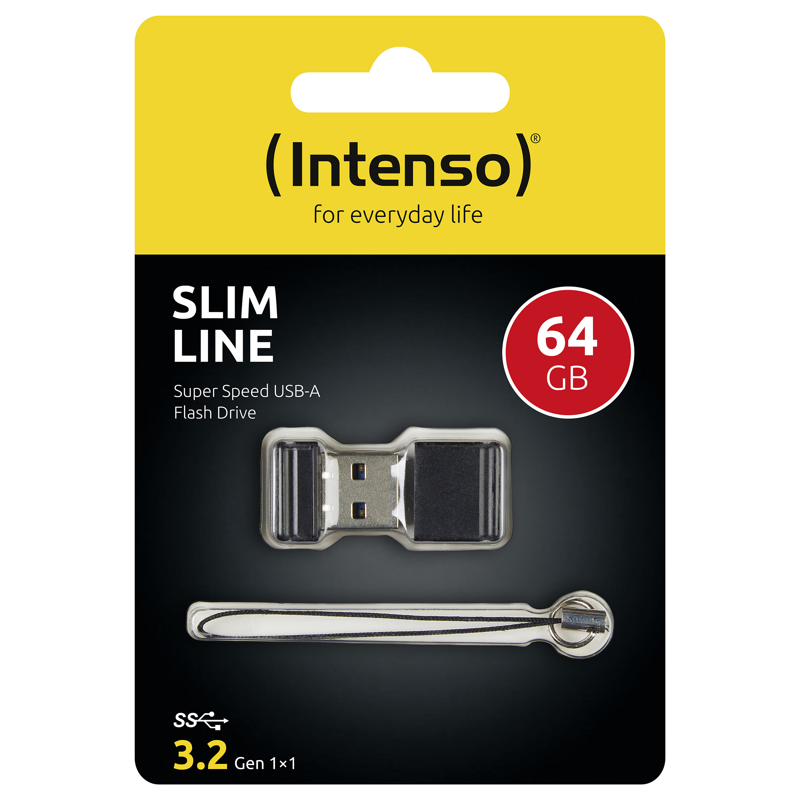 USB STICK 64GB USB 3.0 Intenso Slim Line thumbnail 6