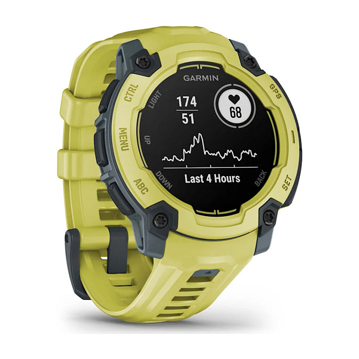 Orë e mençur sportive Garmin Instinct E / 45mm / 0.9" - Verdhë/Zezë
