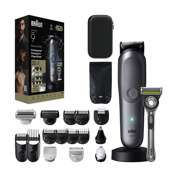 Makinë e Rrojës Braun Series 9 Sport 9110s, 4+1, Wet & Dry, 60 Min - Zezë 2