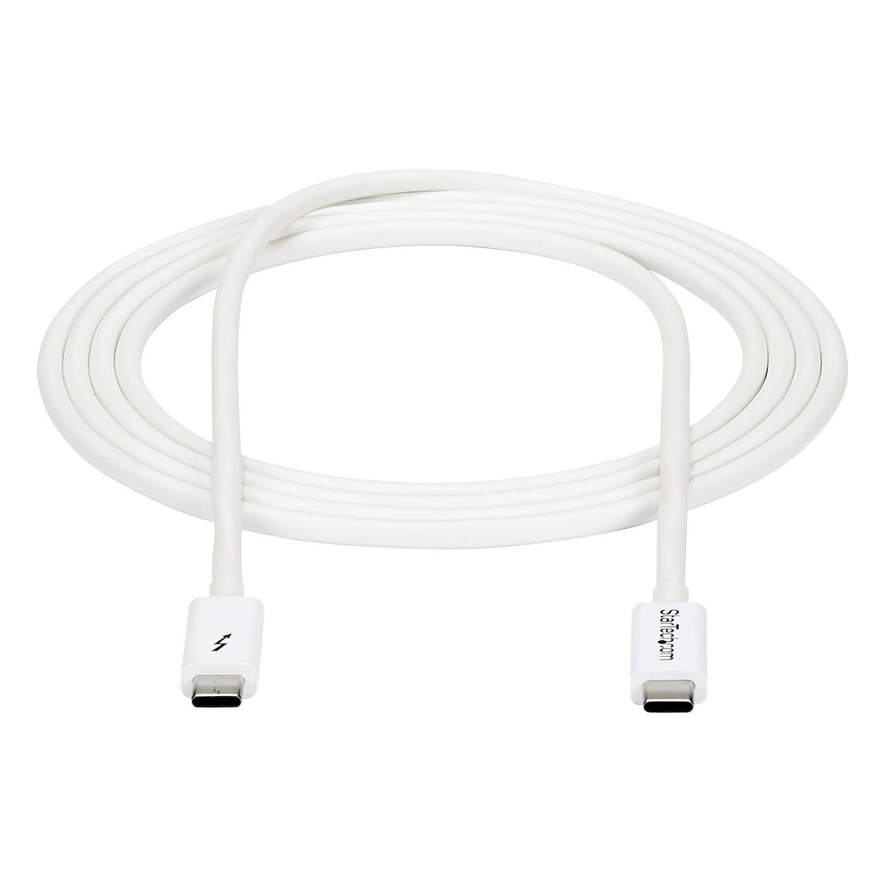 Kabllo Thunderbolt 3 / 20 Gbit/s / 2 m – Bardhë thumbnail 6