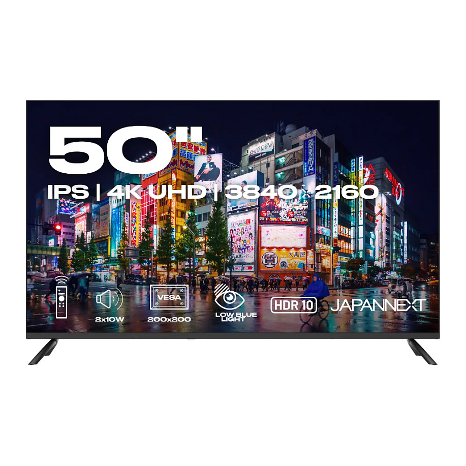 Smart TV JAPANNEXT JN-IPS500UHD60F / 50"/ 4K UHD / IPS / 60Hz / HDMI+USB - Zezë 3