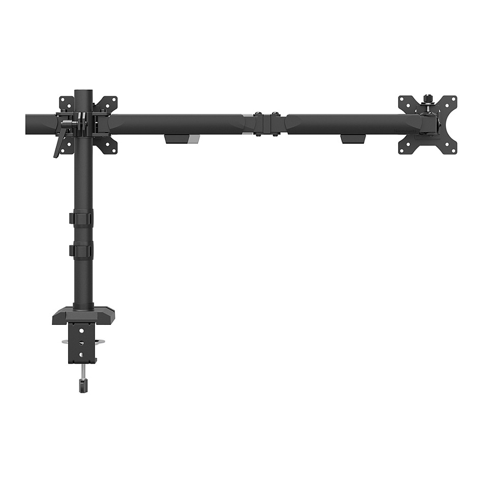 Mbajtëse për Monitor Neomounts DS60-600BL3 / 3 Monitorë / 10–27" / deri 6kg për Monitor / VESA 75x75 & 100x100 / Full Motion - Zezë 4