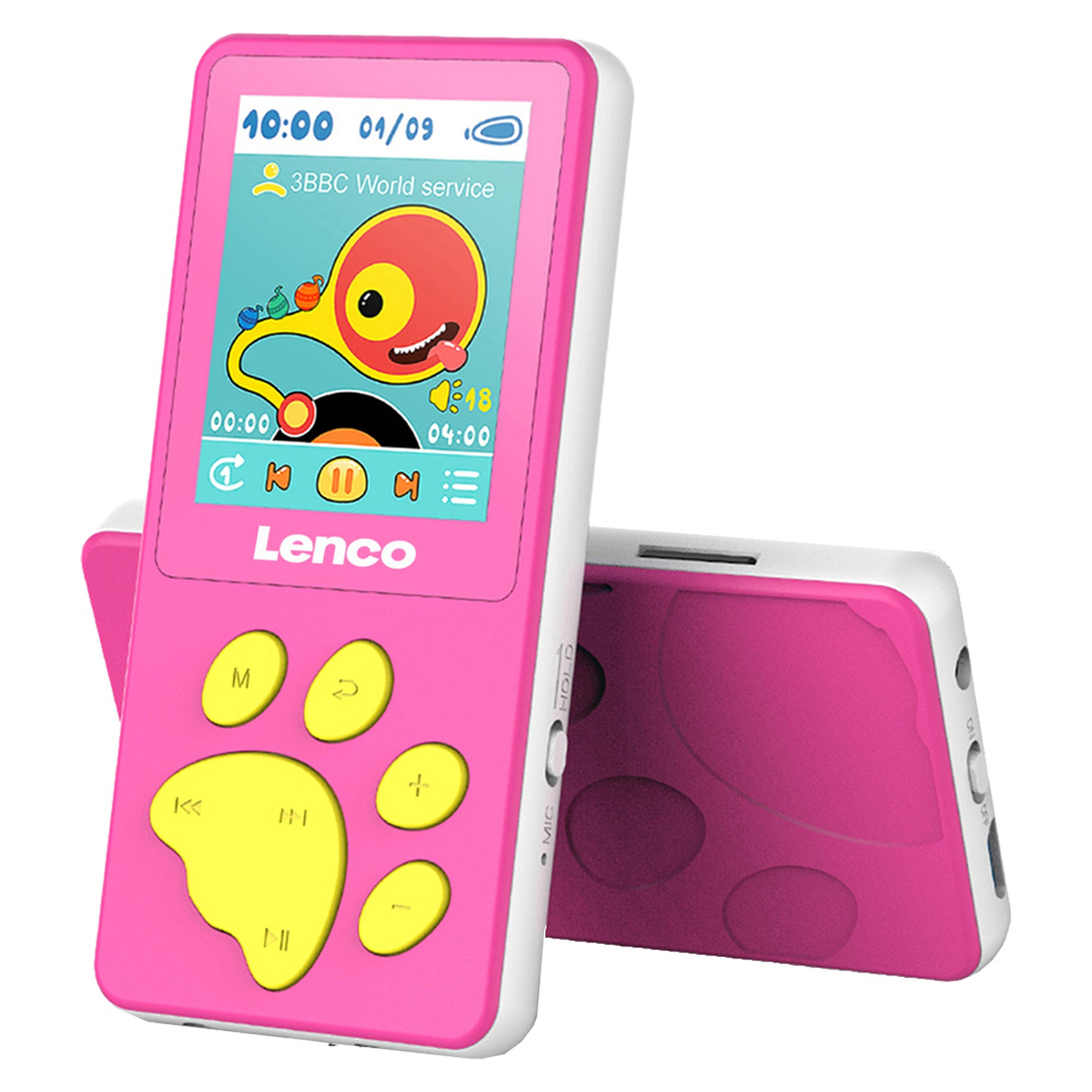 MP3/MP4 Player Lenco Xemio-560PK, 8GB, ekran TFT LCD 1.8", microSD deri në 128GB, altoparlant i integruar, kufje - Rozë 6