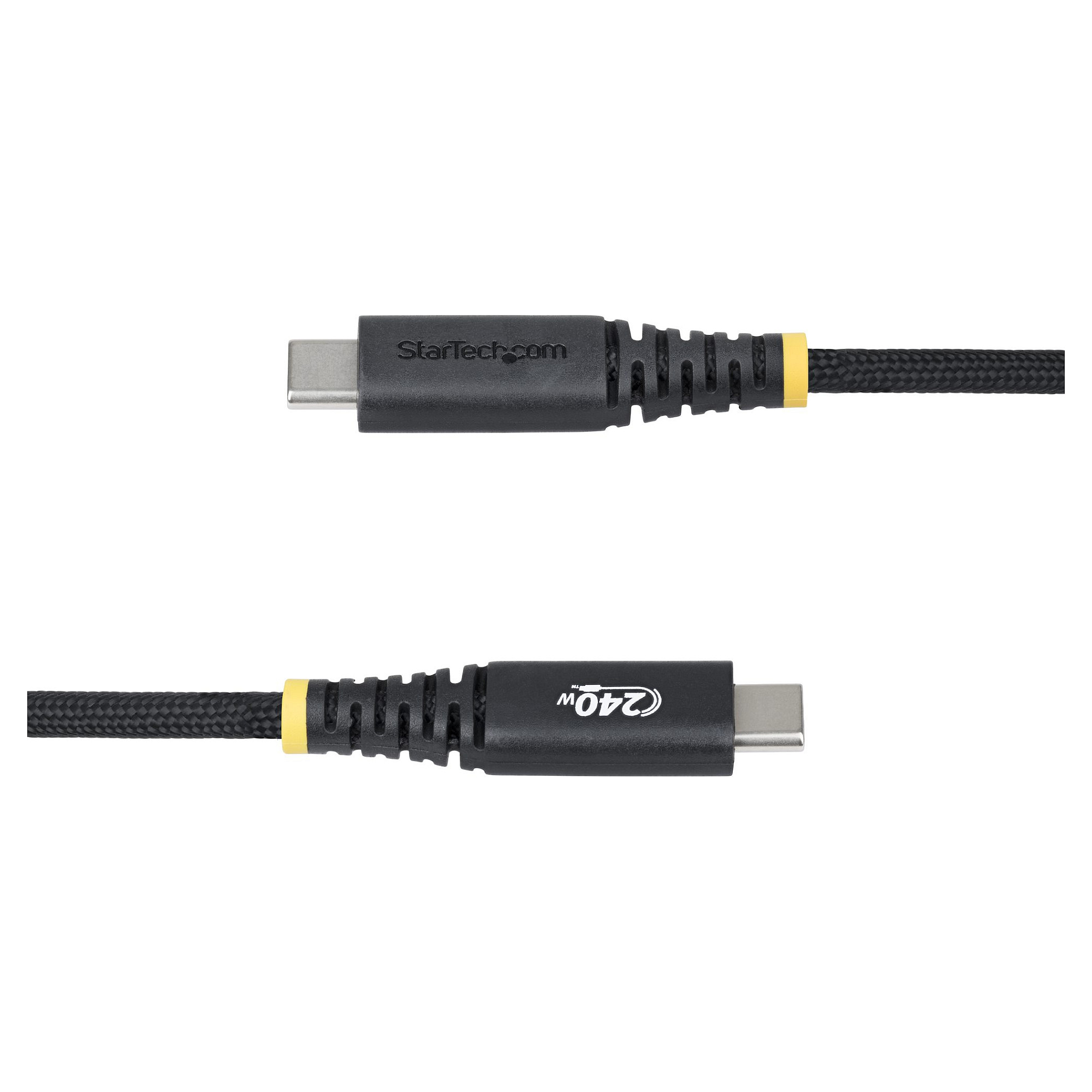 Kabllo StarTech.com S2CEPR2M-USB-CABLE, USB-C në USB-C, USB 2.0, 240 W, 2 m - Zezë 3