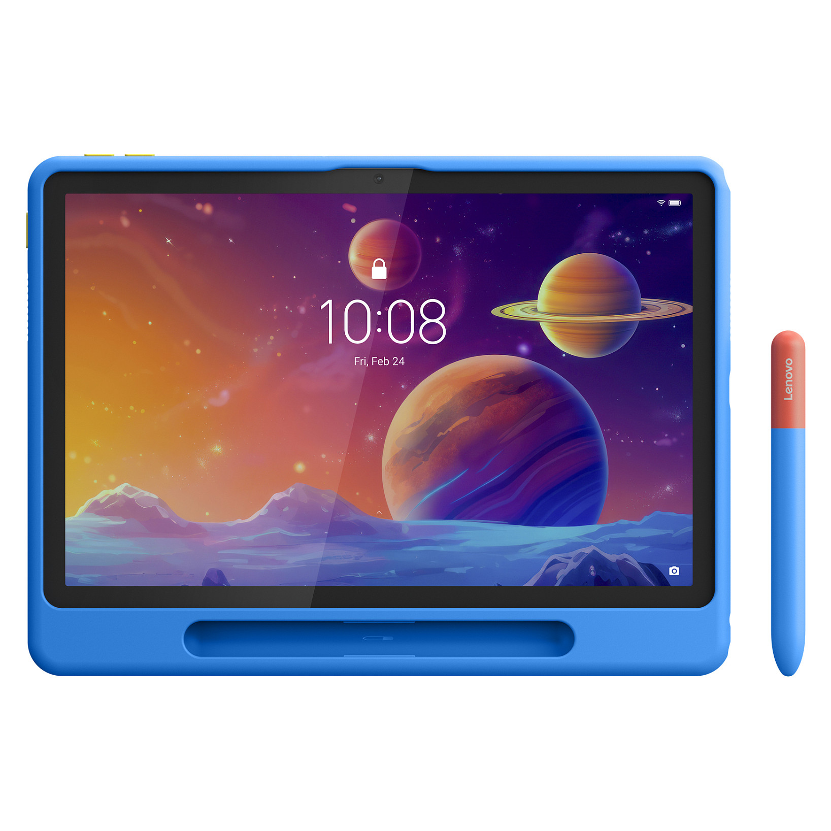 Tablet Lenovo Tab TB311FU / 10.1" / 4GB / 128GB / Wi-Fi - Gri/Kids Bumper Blu 10